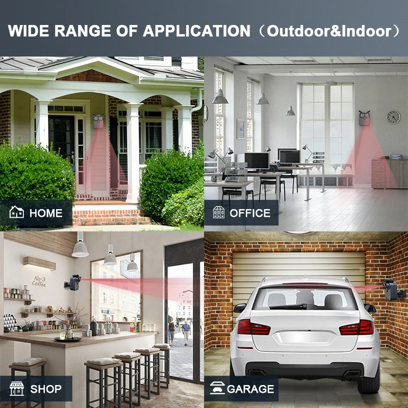 Htzsafe Wireless Driveway Security Alarm