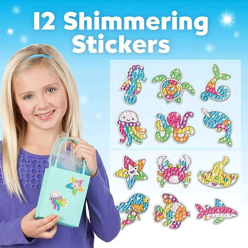 Big Gem Diamond Painting Sticker Kit Unicorn Animal Sea Life