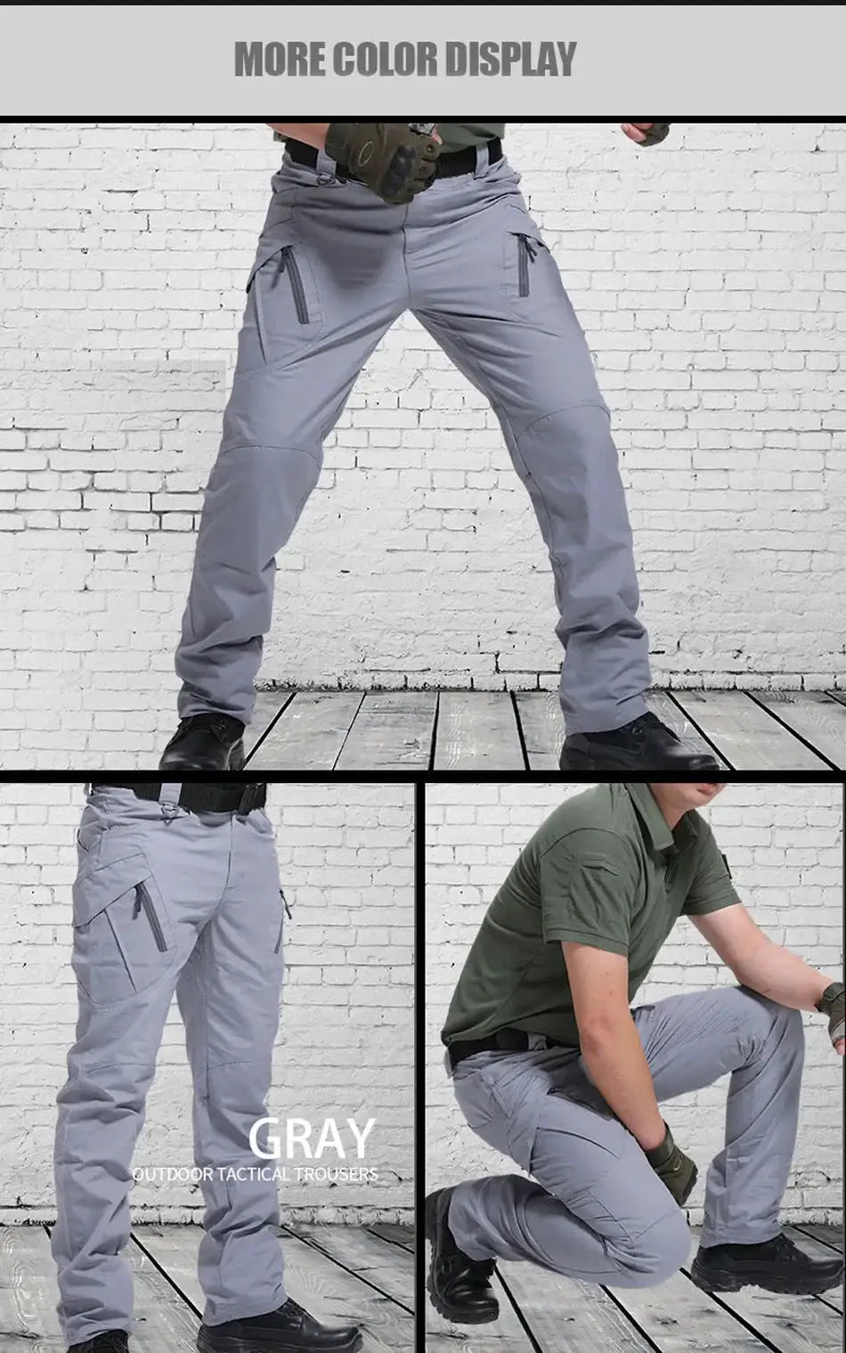 Durable Tactical Pants - Urban Commute — product view 10