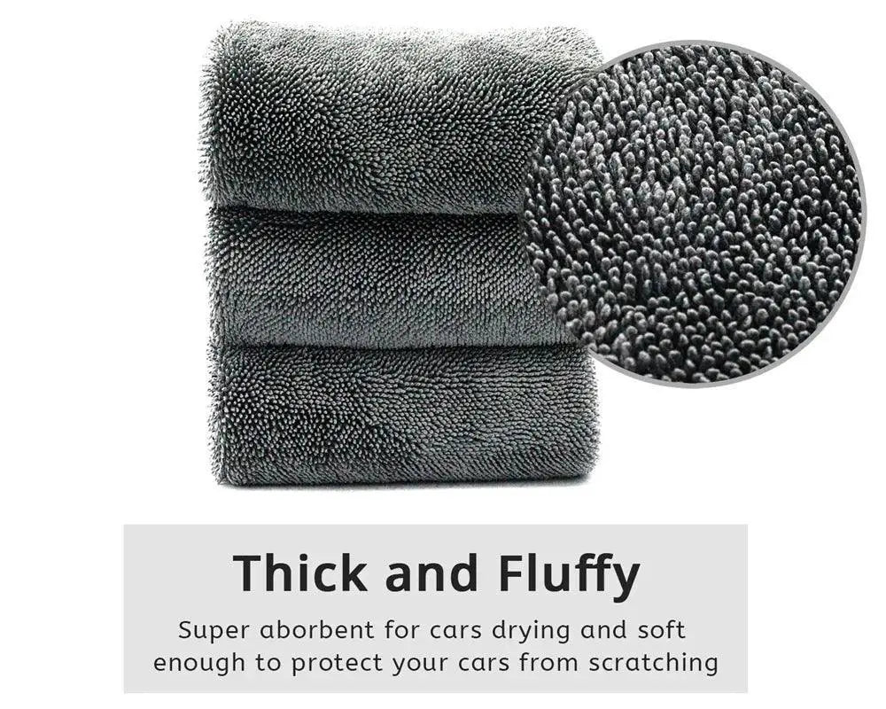 Premium Microfiber Car Wash Towel Cleaning Cloth For Cars