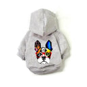 Winter Cotton Dog Hoodies for French Bulldogs - Warm & Stylish