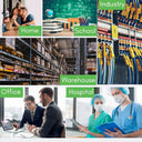 Dymo D1 Label Tape Premium Quality Black on White Durable