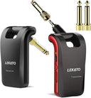 Lekato Wireless Guitar Transmitter WS-60 2 In 1 Receiver 6 Channels