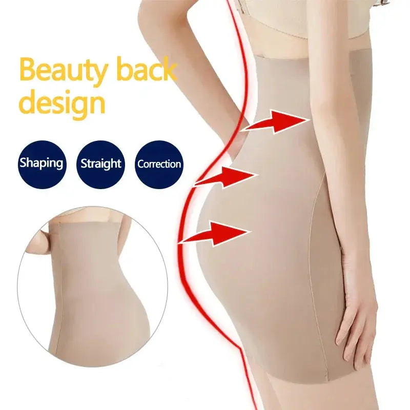 Seamless High Waist Shapewear Slip For Women Tummy Control