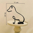 Durable Metal Dog Sculpture For Pets