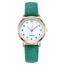 Watch Women Fashion Casual Leather Belt Quartz Clock