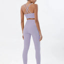Nylon Yoga Set Women - Breathable Quick-Dry