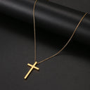 Stainless Steel Necklaces Minimalist Four-leaf Clover Pendant