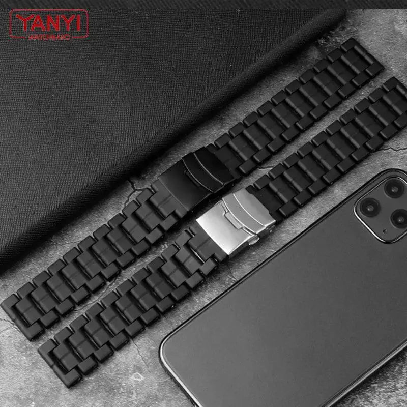 Luminox Watchband Upgrade Stylish Plastic Steel Strap 18cm