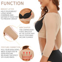 Compression Arm Shapewear for Posture & Figure Support