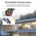 Solar Motion Sensor Camera Floodlight Wireless Remote Light