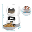 Pet Feeder With Water Fountain