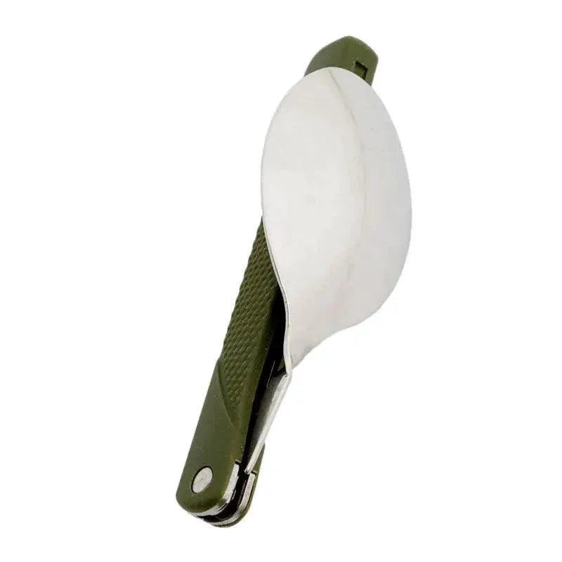 Stainless Steel Portable Cutlery Set With Spork And Knife