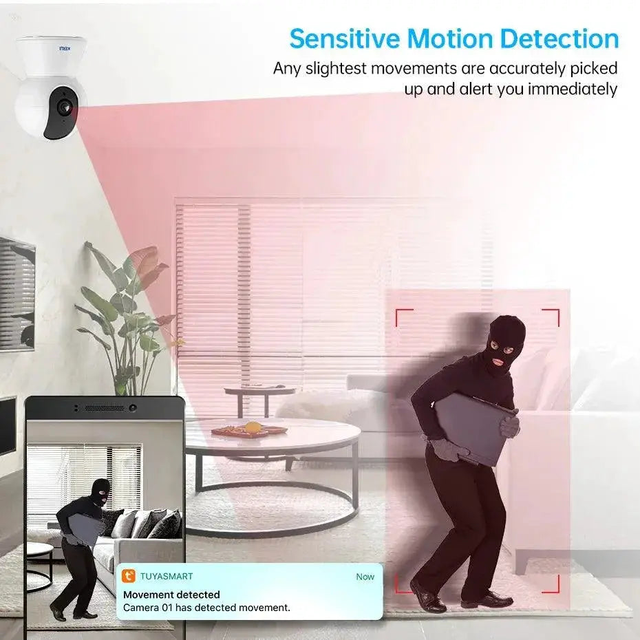 KERUI 360 Degree Motion Tracking Smart WiFi Security Camera