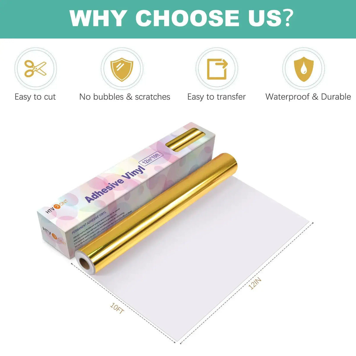 Cricut Mirror Vinyl Roll for DIY Decor — product view 18