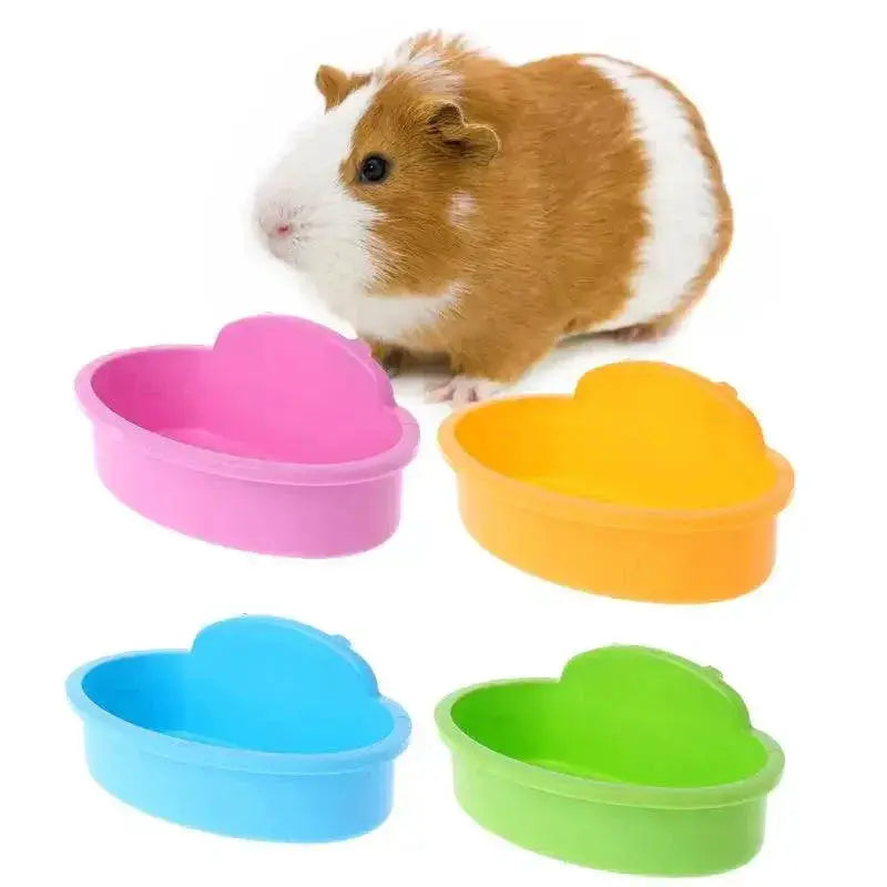 Colorful Bird Hamster Cage Hanging Feeder and Bathing Tools