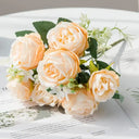 Durable Silk Peony Bouquet for Weddings