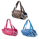 Small Dog Pet Carrier Backpack Cozy Sling Bag for Travel