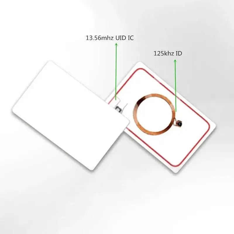 RFID Dual Chip Key Cards Dual Frequency Security Solution
