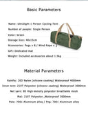 Ultralight Tent for Solo Backpackers