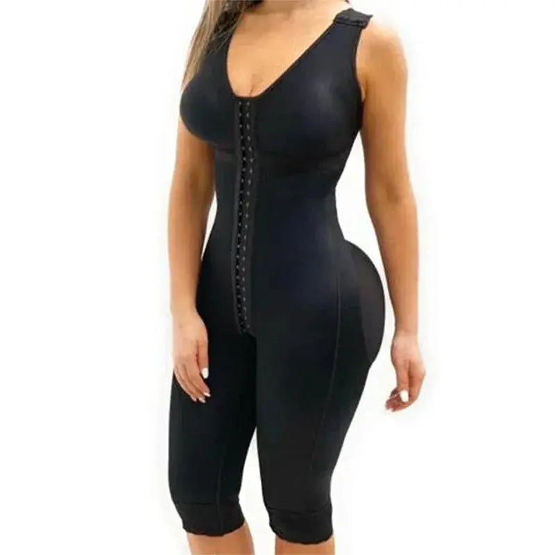 Sleeveless Knee Length Butt Lifting Shapewear for Women