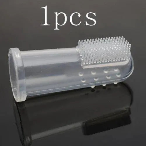 Eco Friendly Silicone Pet Toothbrush Chew Toy For Pets