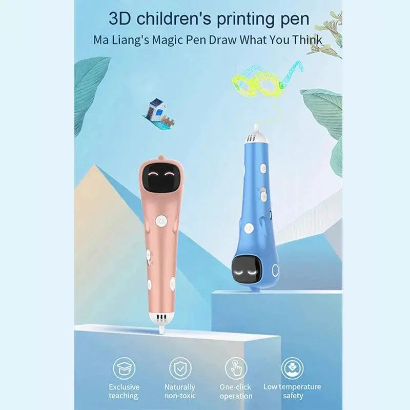Creative 3D Drawing Pen for Kids and Adults Wireless Safe