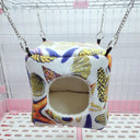 Winter Cube Small Pet Cage Hammock Cozy Retreat For Pets