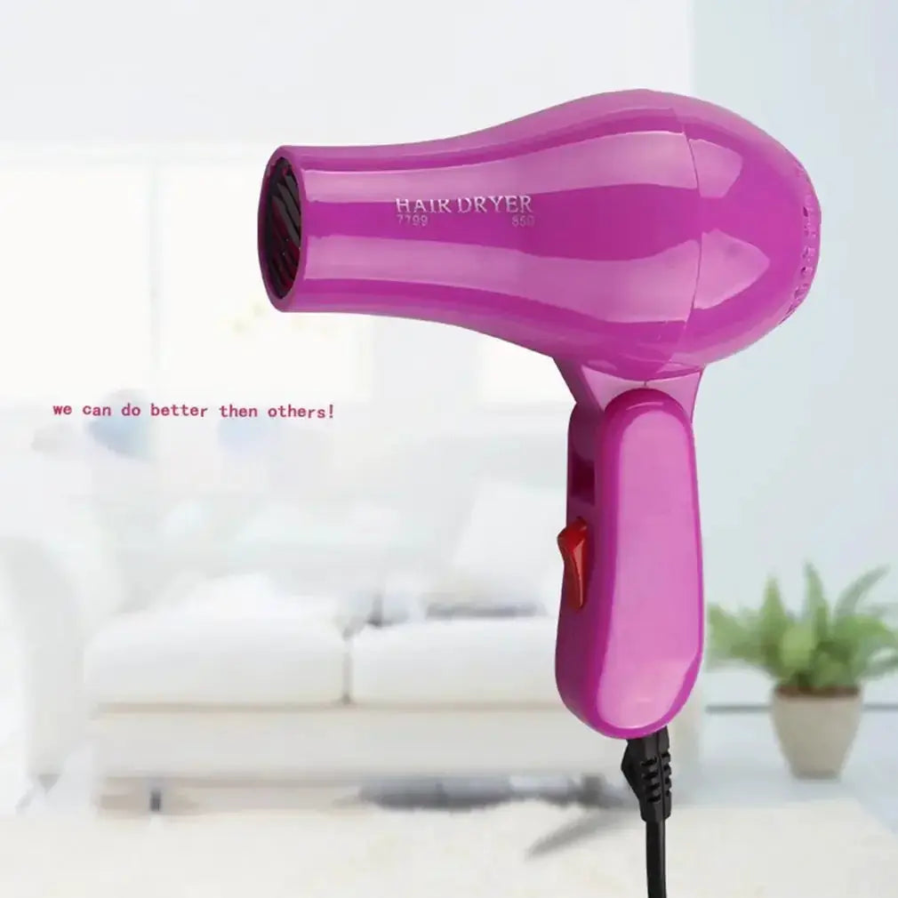 Mini Professional Hair Dryer With Concentrator Nozzle 220V