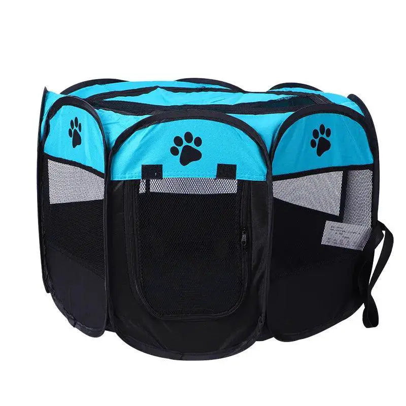 Portable Octagonal Dog Playpen for Large Dogs Comfort