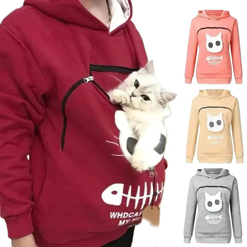 Hoodie Carrier for Pet Lovers Hands Free — product view 1