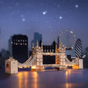 Robotime 3D Wooden Puzzle Tower Bridge Model Kit