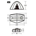 Ultralight Tent for Solo Backpackers