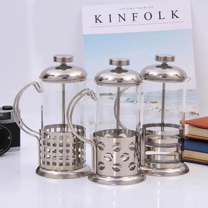 Manual Espresso Maker Pot 350ml French Coffee Percolator