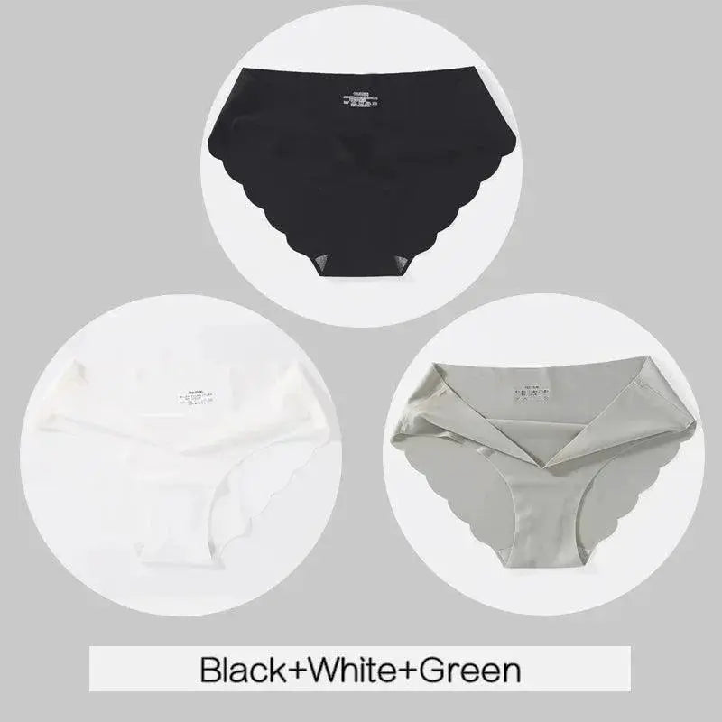 Lum Essence Seamless Briefs Soft Low Rise Panties Comfort