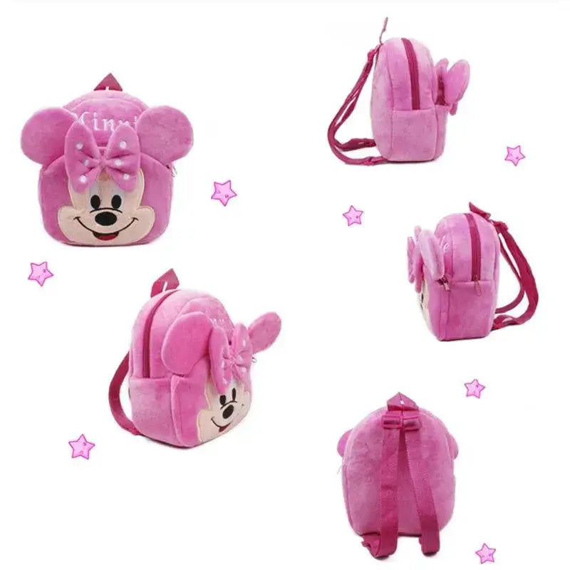 Disney Mickey Stitch Plush Kids Mini Backpack For Kids