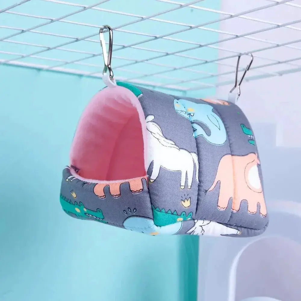 Rabbit Squirrel Cozy Pet Bed Warm Winter Mat For Small Pets