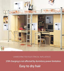 Portable USB Hair Dryer Cordless Blower for Travel