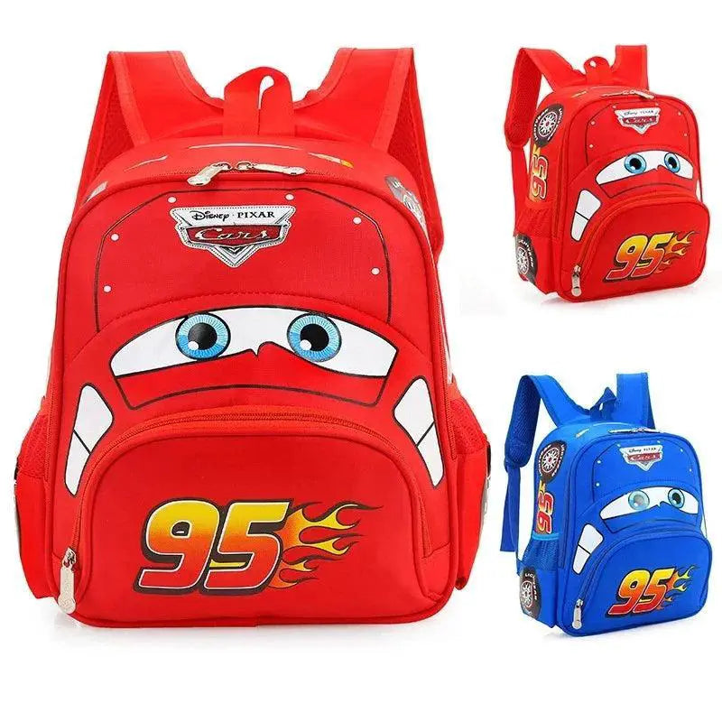3D Cartoon Waterproof Travel Backpack For Boys Age 2 To 5