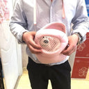 Small Pet Carrier Rabbit Cage Hamster Chinchilla Travel Bag