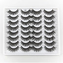 Ultimate 3D Mink False Eyelashes Variety Pack Fluffy Natural