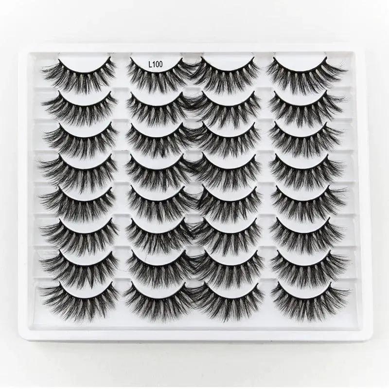 Ultimate 3D Mink Eyelashes Variety Pack Fluffy Natural