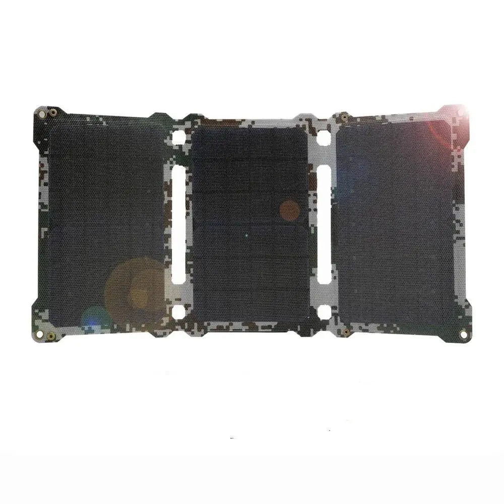 Allpowers 21W Portable Camouflage Solar Charger Power Bank