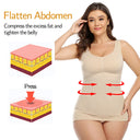 Plus Size Tummy Control Shapewear with Built-in Bra