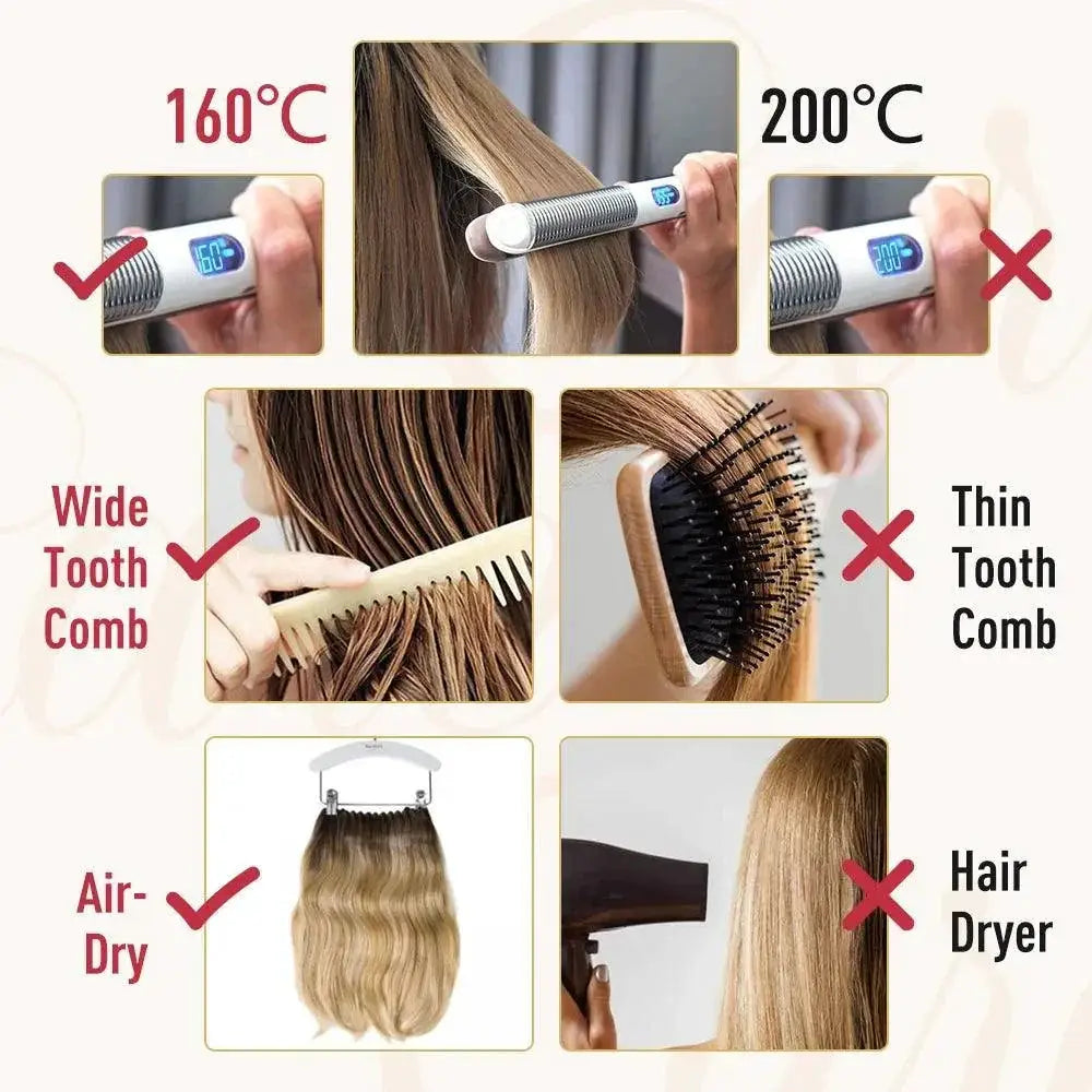 Invisible Beauty Seamless Brazilian Remy Hair Extensions