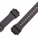 Silicone Rubber Watch Band for Casio Stylish 18mm Strap