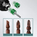 GREENER Magnetic Electric Screwdriver Set for Precision Tasks