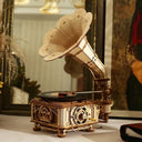 Robotime Wooden Gramophone DIY Kit