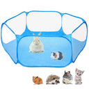 Transparent Hedgehog Cage Tent Portable Playpen Small Pets