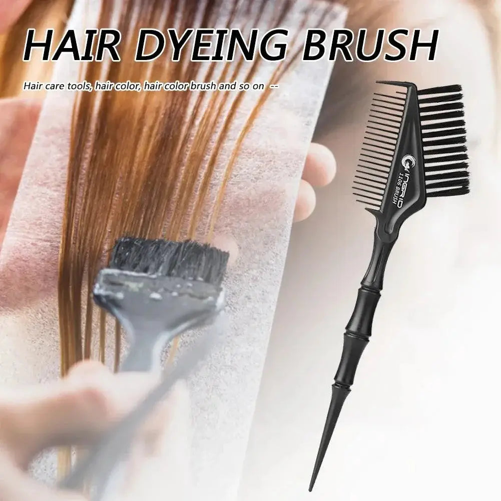 Professional Hair Dye Brush Comb 2 In 1 Tool For Styling - OurLum.com